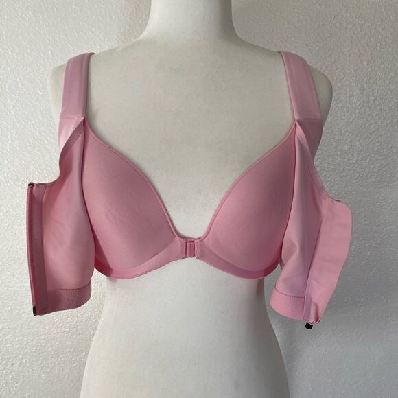VICTORIA SECRET sport bra baby pink Size 34DD new no tags - Picture 6 of 11